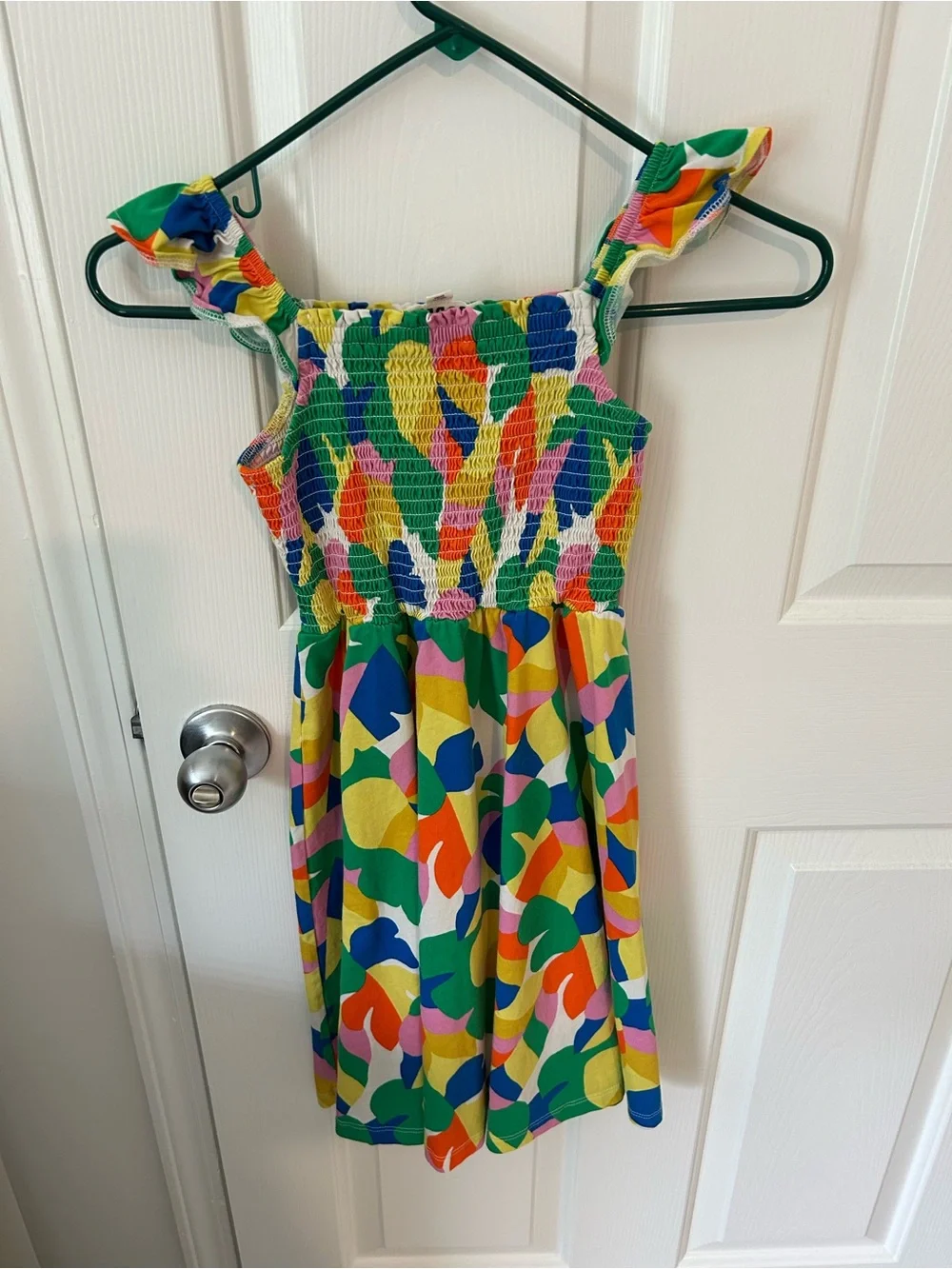 Mini Boden Willa Shirred Jersey dress